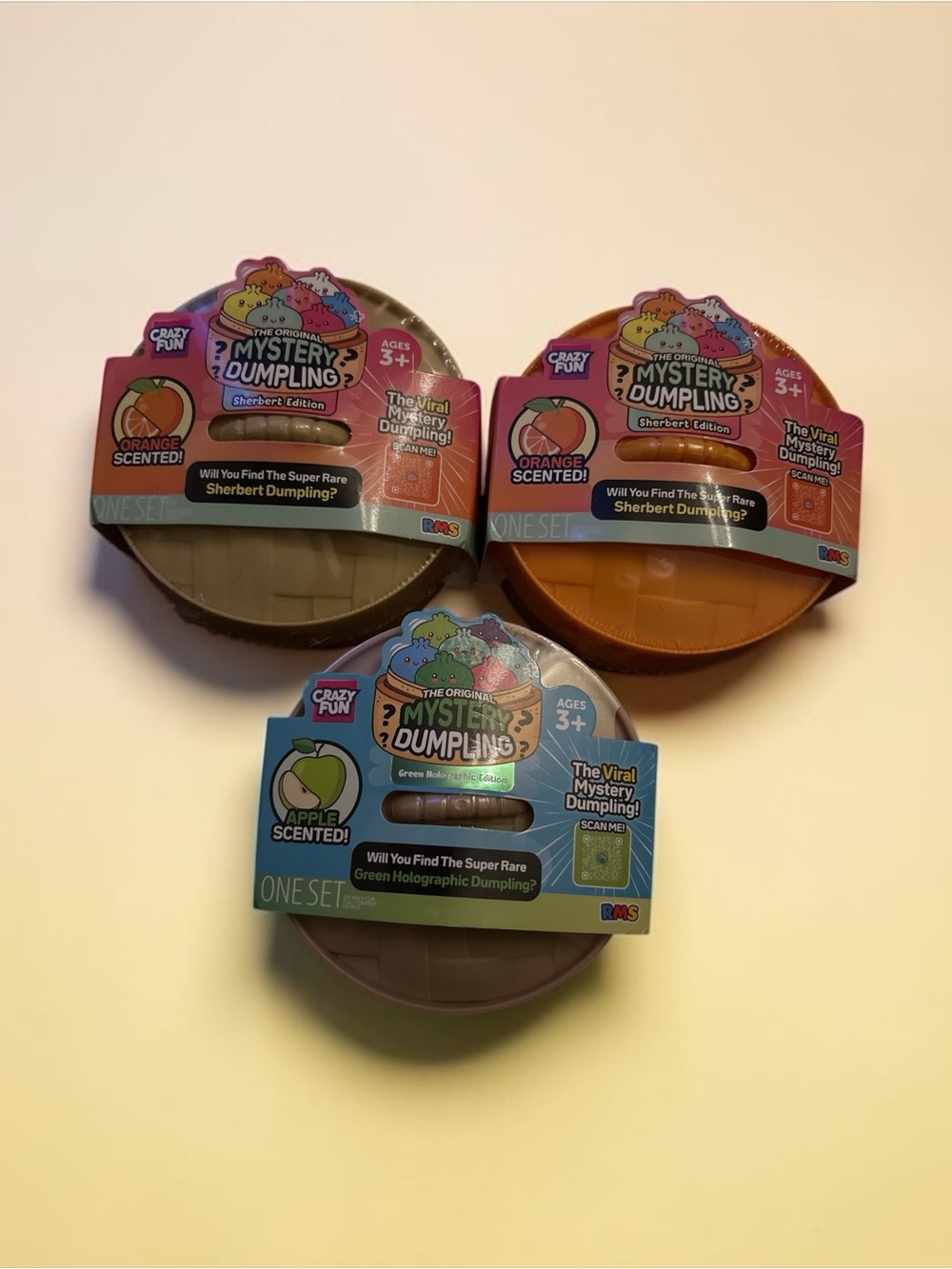 New Release Sherbert (orange scented) or Green Holographic (apple) - pick one